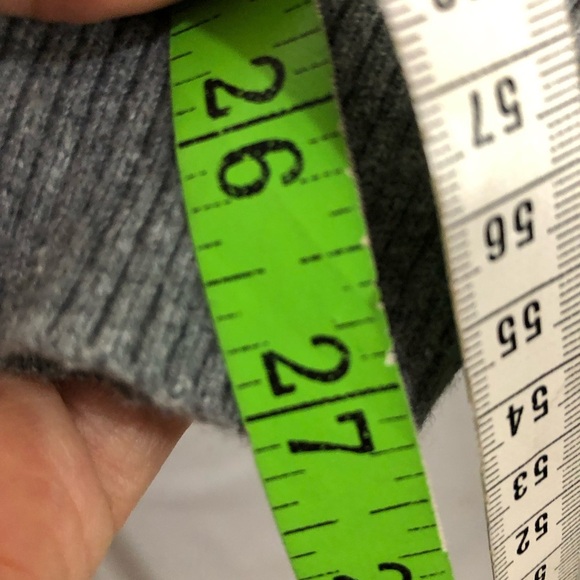 Women’s Gray & Purple Stripe Sweater. LeChateau. Size Small. - Picture 3 of 6